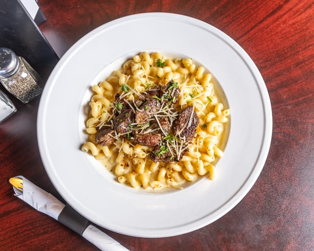 Steak Pasta.