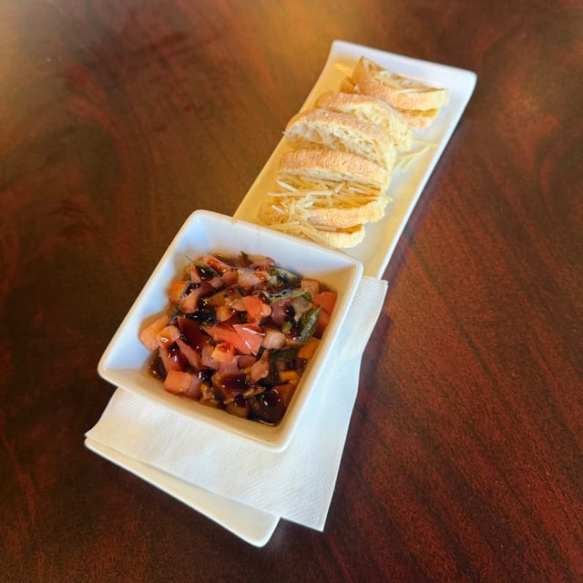 Bruschetta.