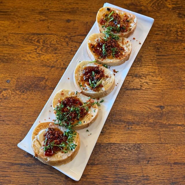 Bourbon Bacon Jam Bites.