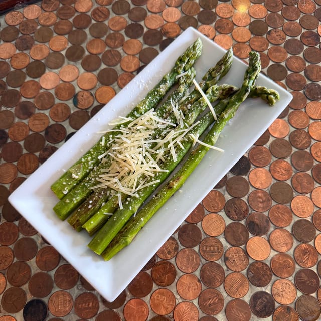 Parmesan Asparagus.