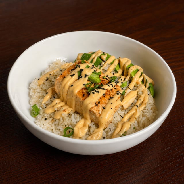 Lunch Salmon Bowl.