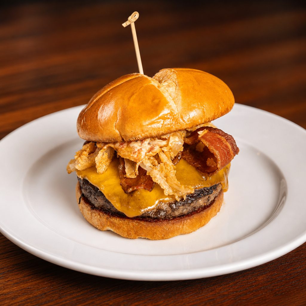 Vault Buster Burger.