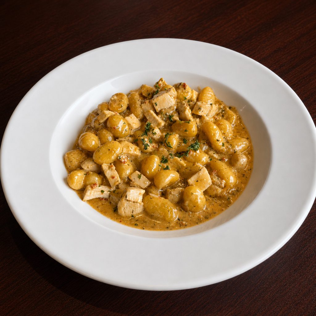 Creamy Chicken Gnocchi.
