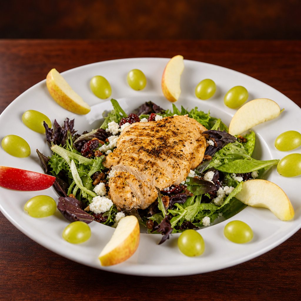 Apple Feta Salad.